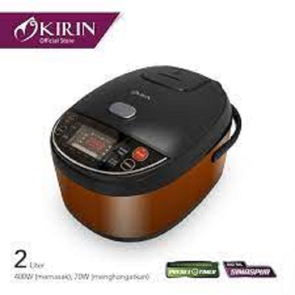 Kirin Rice Cooker Digital 2 Liter KRC-420D Magicom 7in1 KRC 420D