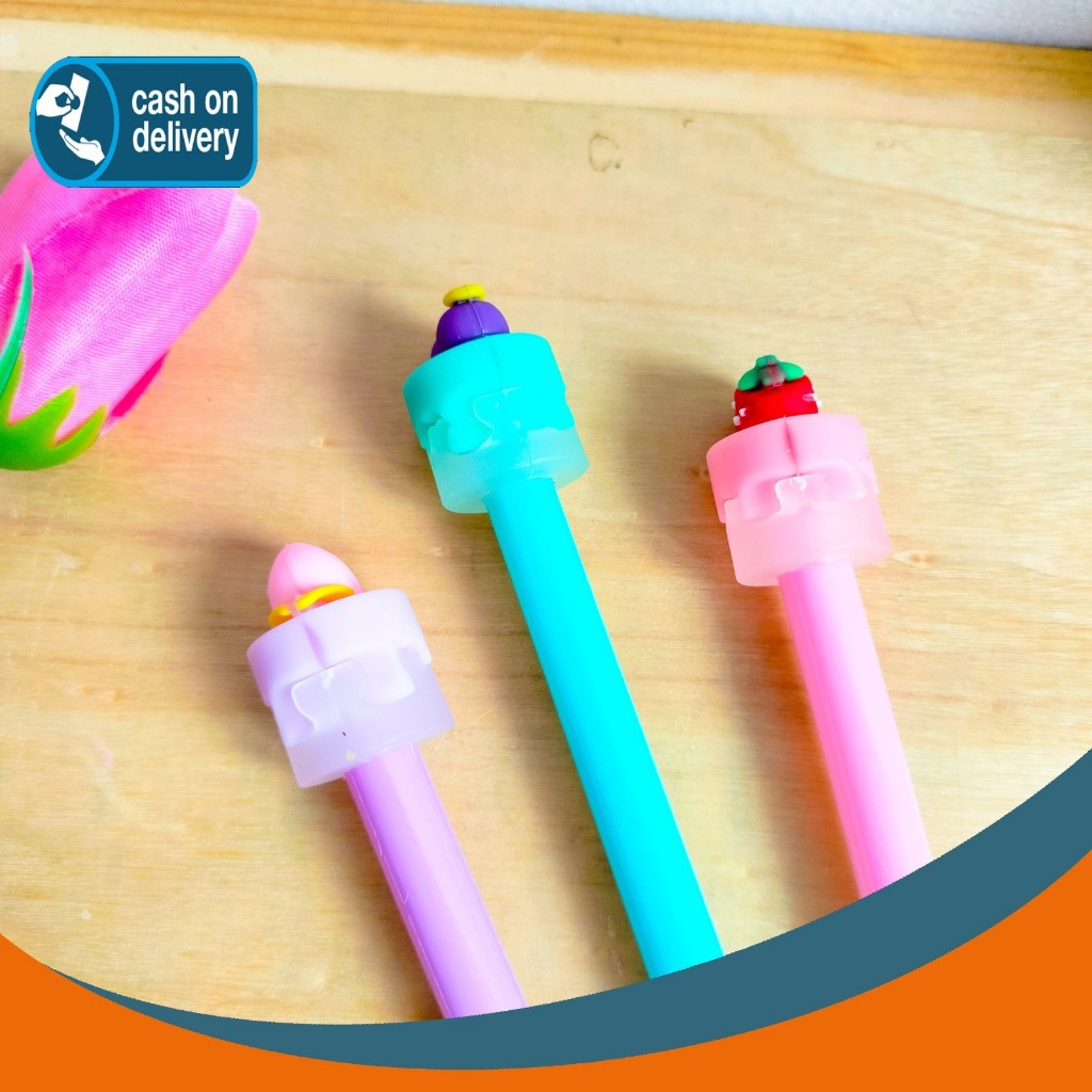 

PULPEN GEL KUE BUAH PGK-1073 CAKE FRUIT PEN PENA BOLPEN BOLPOIN LUCU ANAK ALAT TULIS KANTOR SEKOLAH MURAH TERMURAH COD