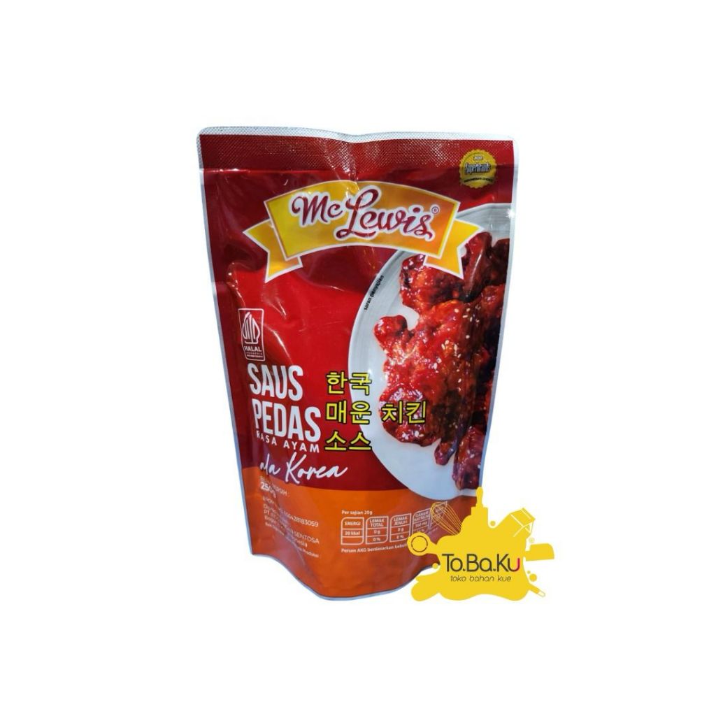 

MC Lewis Korean Saus 250gr