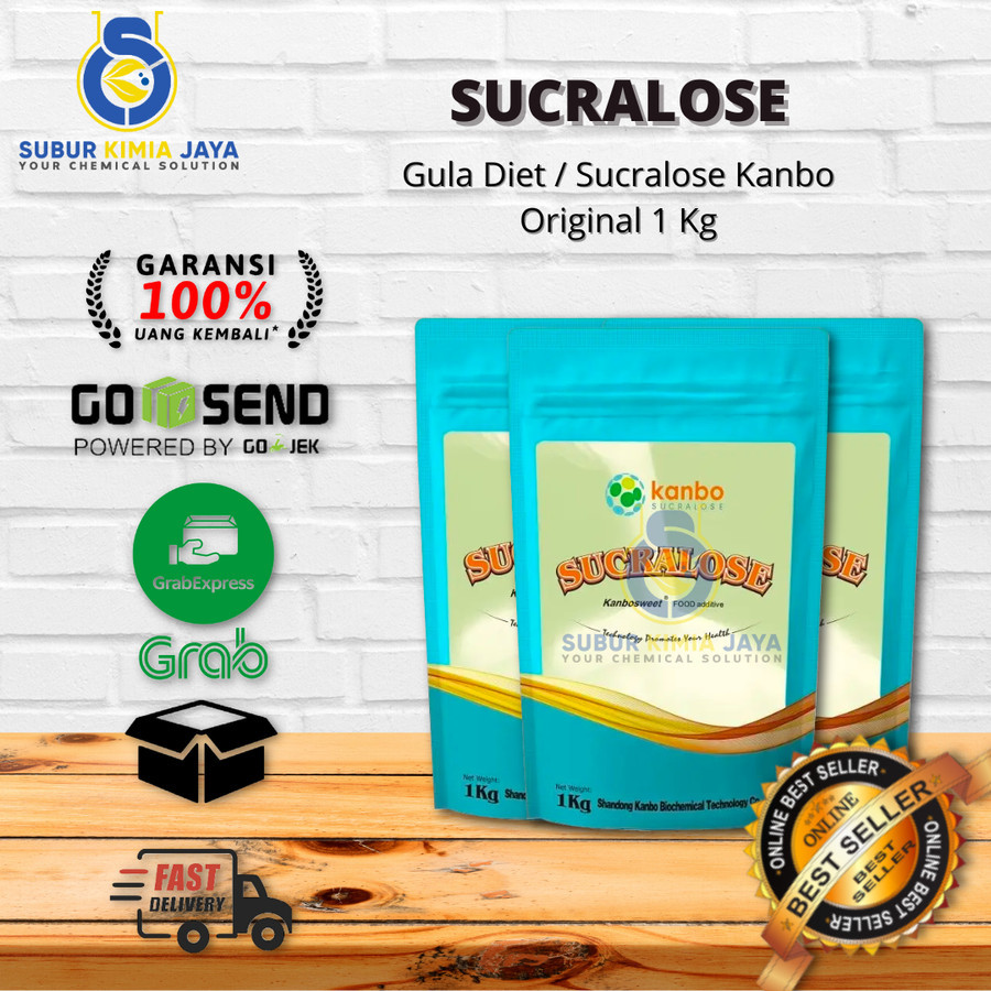 

Sucralose 1 KG/ Sucralosa Kanbo / Gula diet 0 kalori