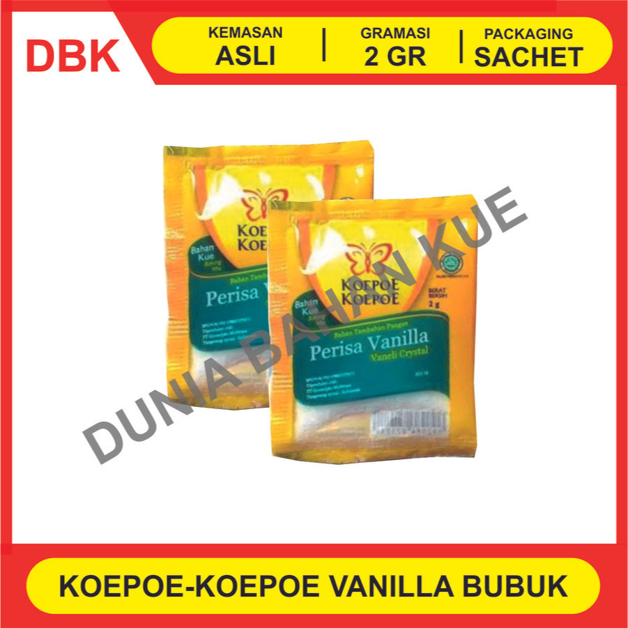 

PERISA VANILLA KOEPOE 2 GR - 1 RENCENG 10 PCS / VANELY VANILLI BUBUK