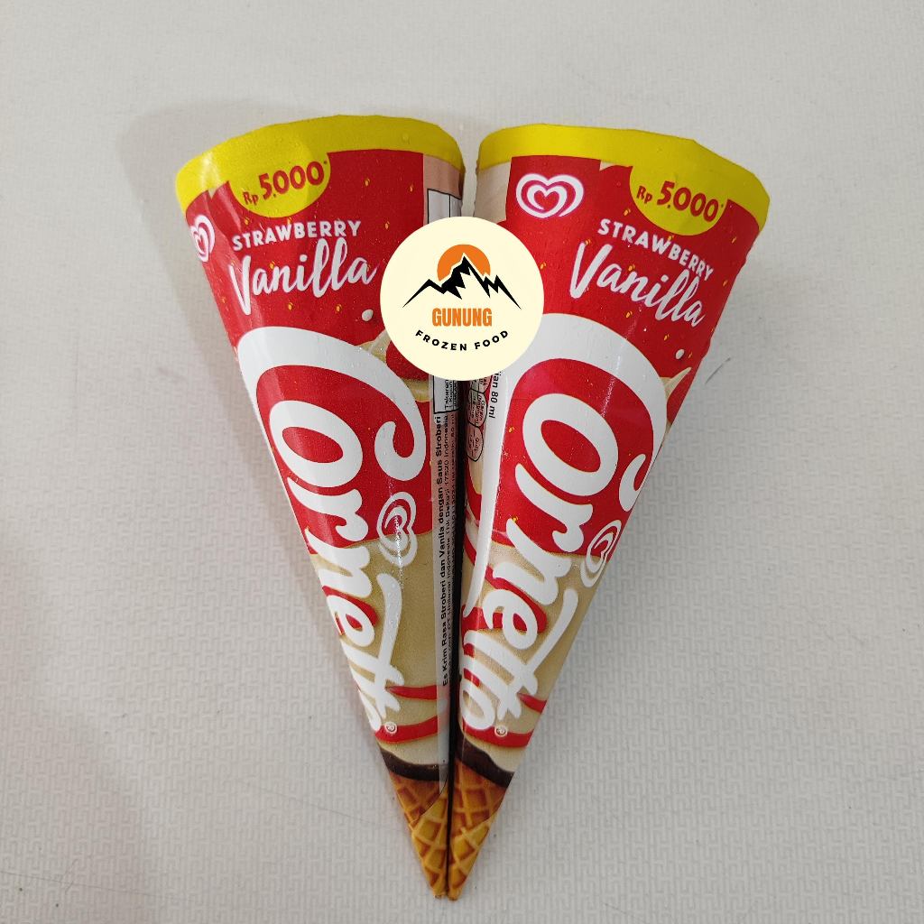 

Wall's Cornetto Strawberry Vanilla