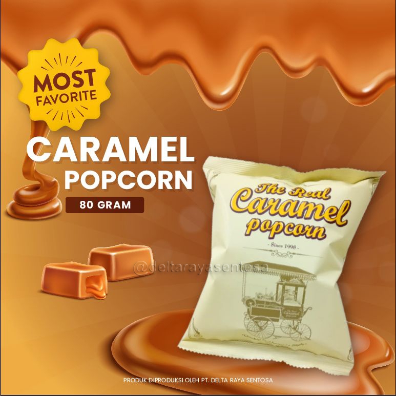 

Popcorn Caramel 80 GR
