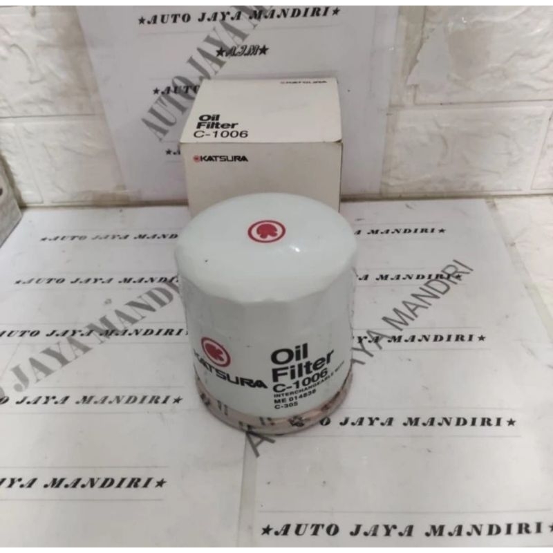 Filter oli - oil oli filter Mitsubihi Ps100 singapure C1006 Merk Katsura Made in korea