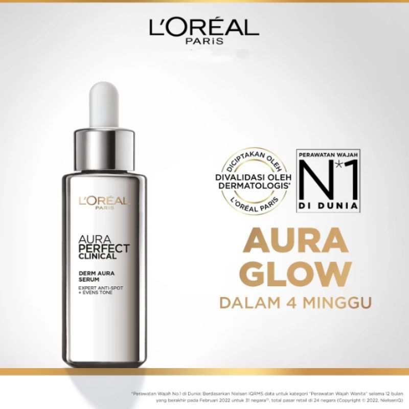 LOreal Paris Aura Perfect Clinical - Serum Pencerah 30ml