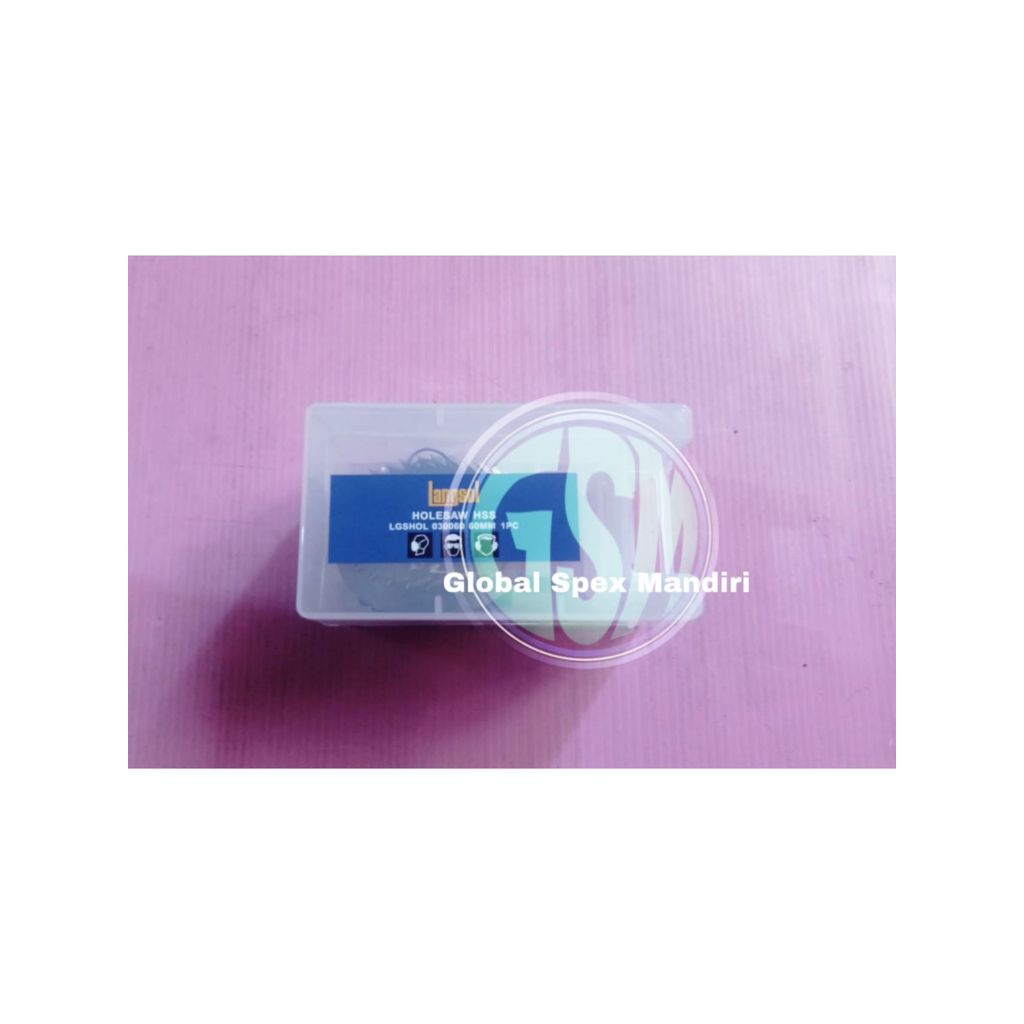 LANGSOL HOLE SAW HSS 60MM / LANGSOL HOLE SAW HSS 60mm