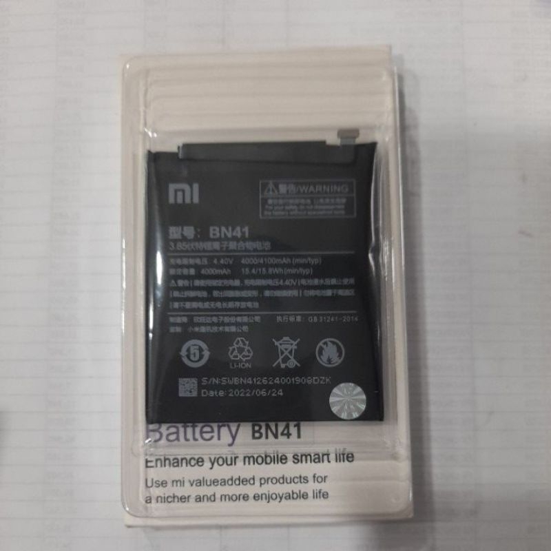 BATT REDMI NOTE 4 BN 41 ORI 100%