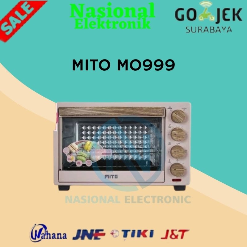 OVEN LISTRIK MITO MO999/OVEN LISTRIK MITO/PANGGANGAN KUE/OVEN LISTRIK 33L MO 999