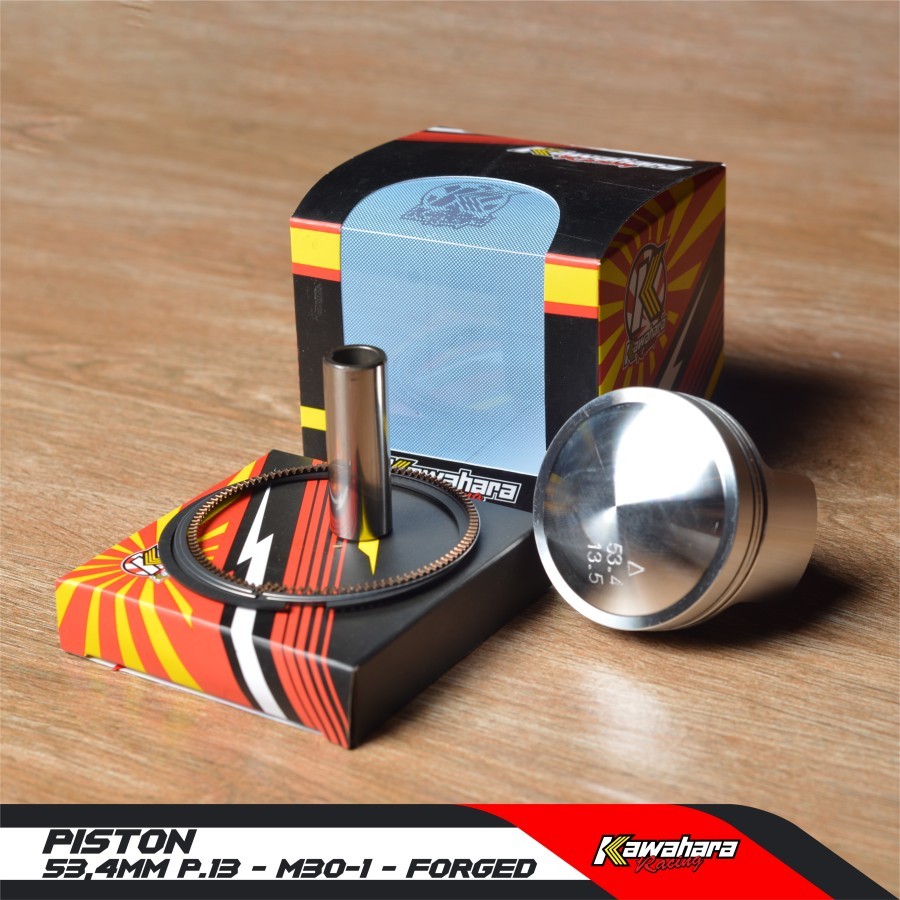 Seher / Piston 53.4 mm Pin 13 M30-1 Kawahara FORGED