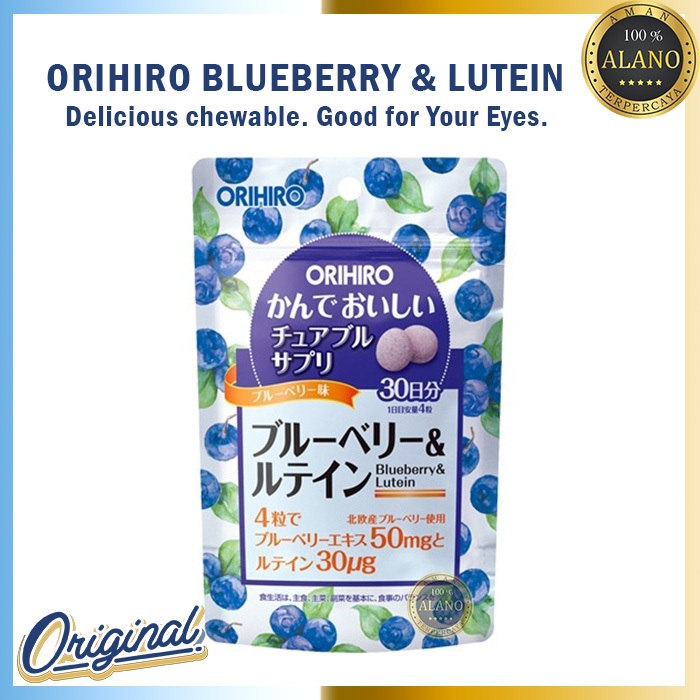 Orihiro Blueberry And Lutein Original Japan