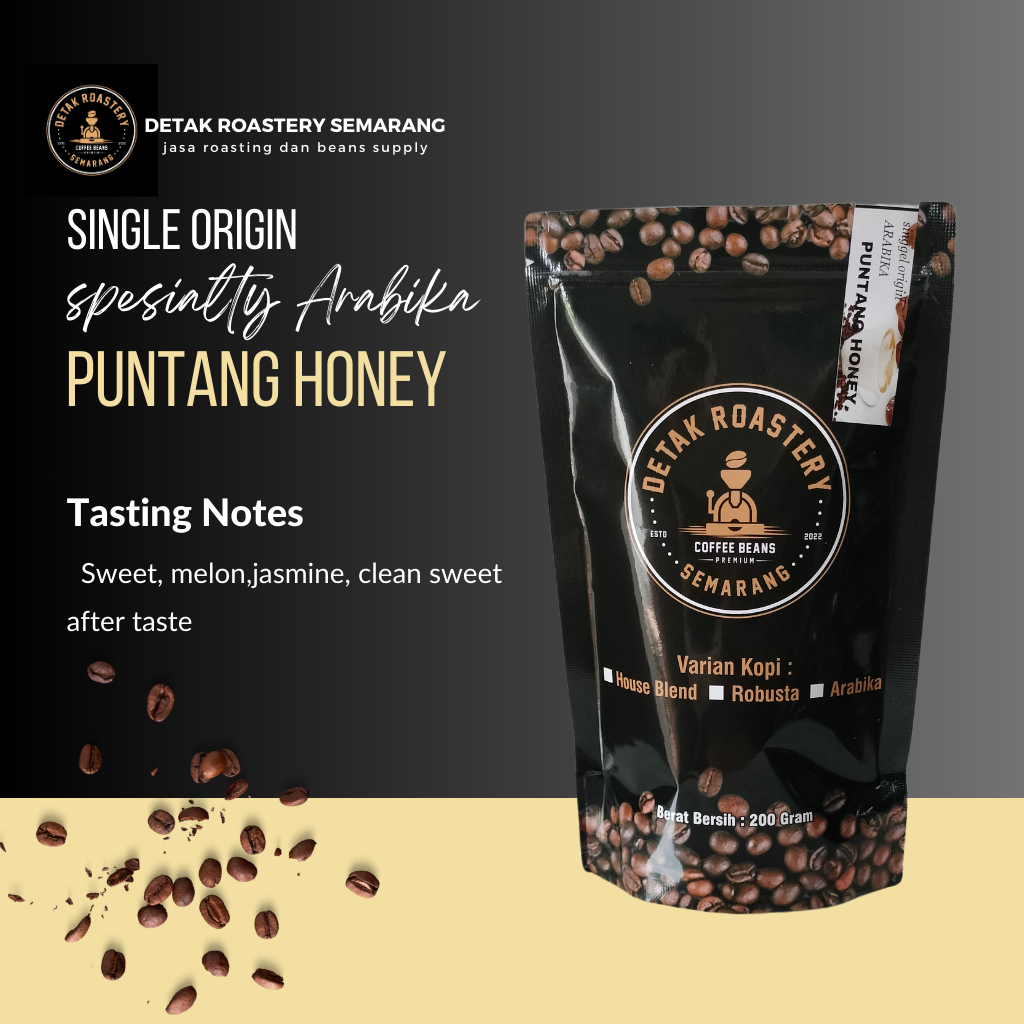 

Kopi Arabika Puntang Blak Honey