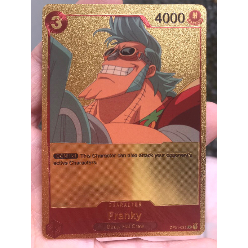FRANKY TCG ONE PIECE GOLD