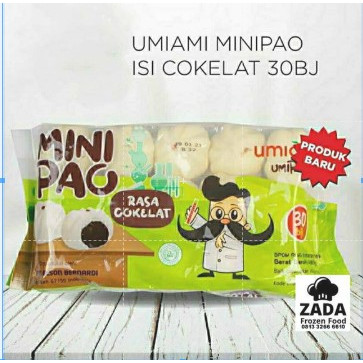 

Umiami Mini Pao Cokelat isi 30 pcs ⁣