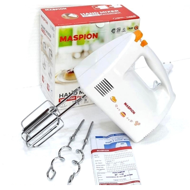 Hand mixer Maspion 1150 / Hand Mixer Maspion MT-1150 200 watt
