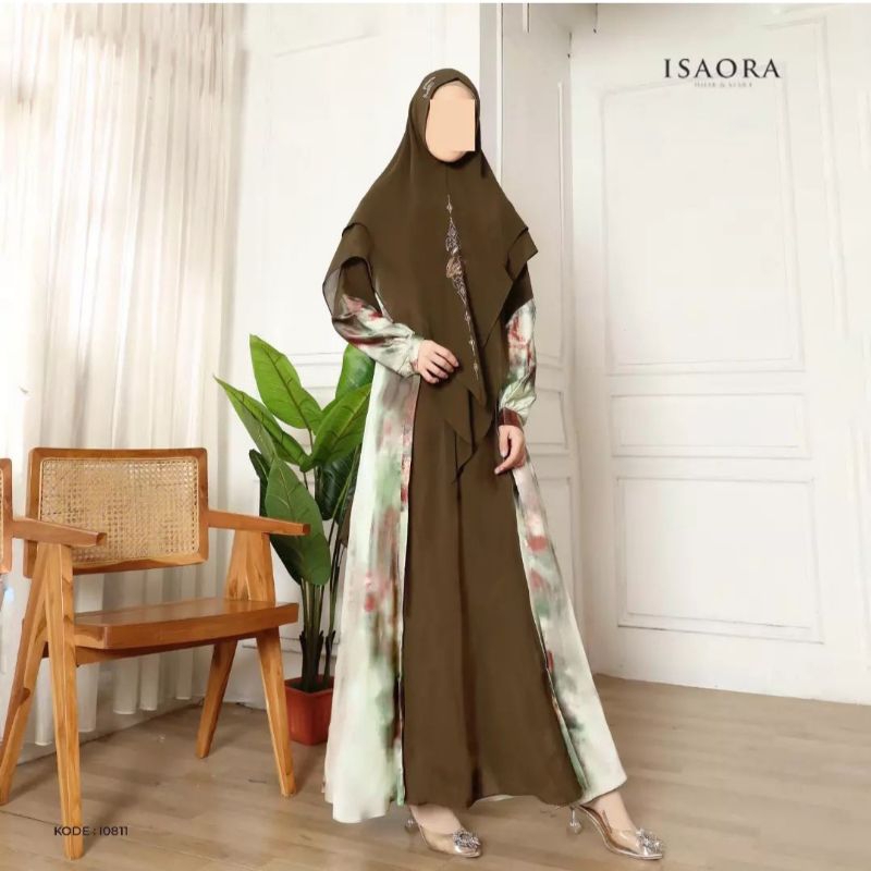 ISAORA OFFICIAL Gamis Syari Ekslusif - Meena Set