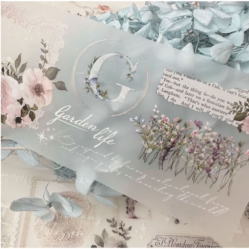 

Journal Pages Serenity Pet Tape Stickers // Dimino