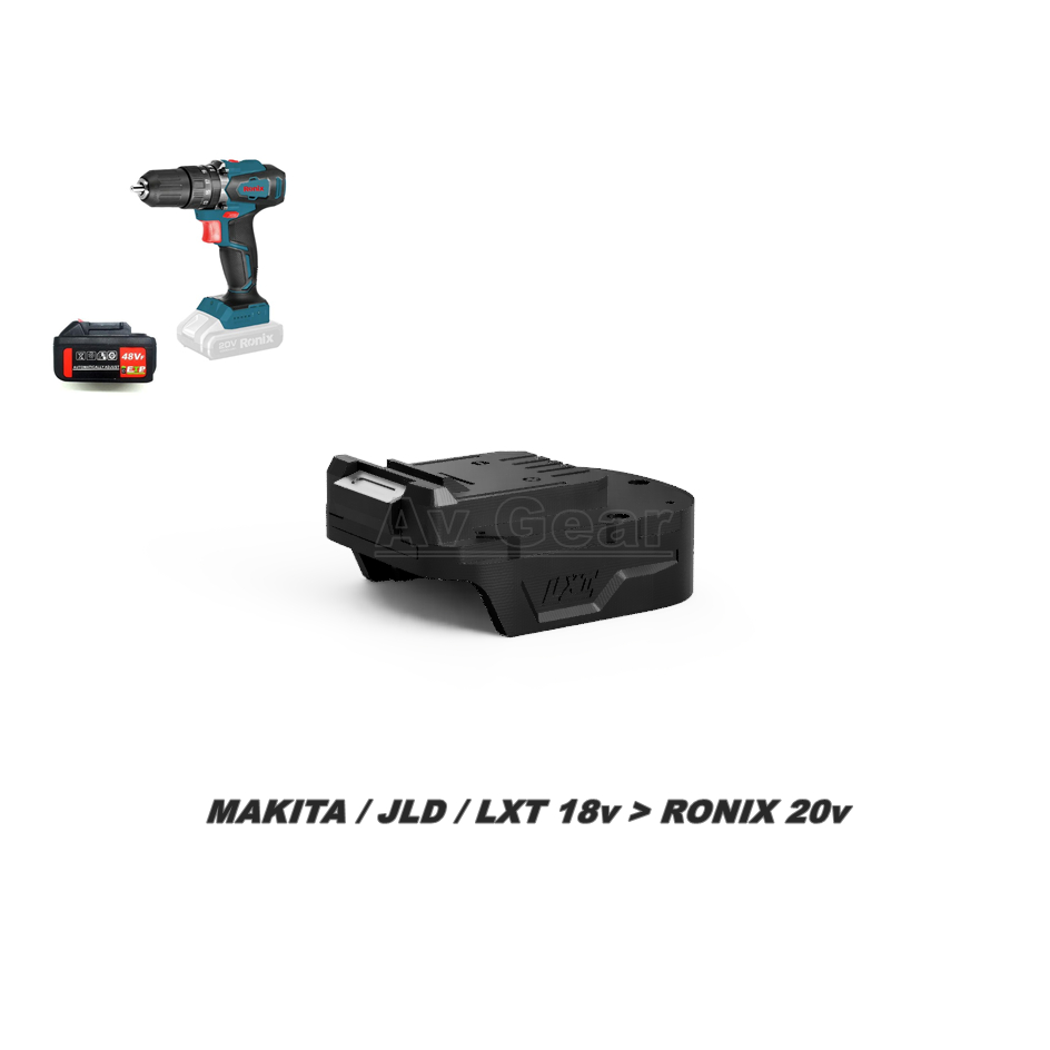 Adapter Ronix 20v | Lxt ke Ronix 89 20v