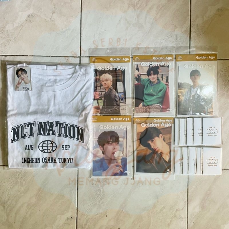 [BACA DESKRIPSI] 2ND Merch NCT NATION : TO THE WORLD TC 4CUT