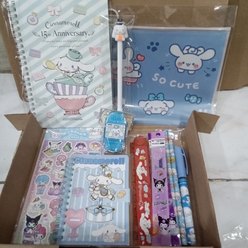 

Paket ATK Sanrio Cinnamoroll