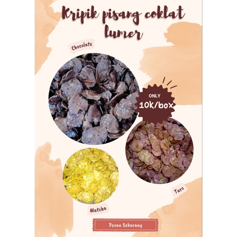 

KRIPIK PISANG COKLAT LUMER