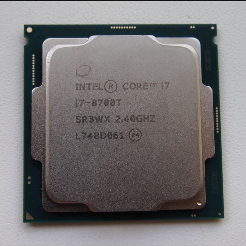 PROCESSOR INTEL  CORE I7 8700T  GENERASI 8