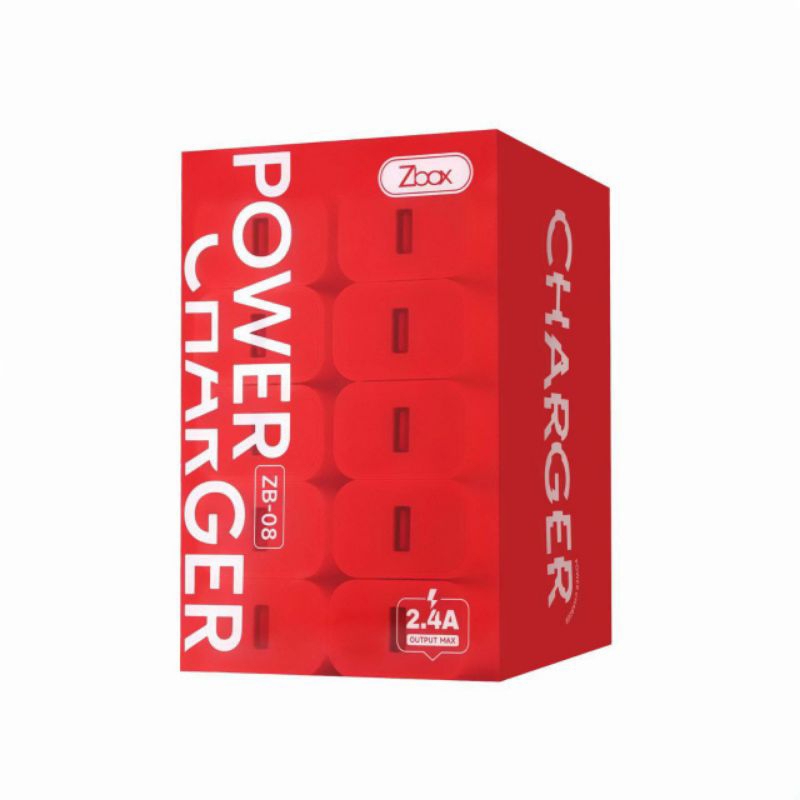 BATOK TC ZBOX ZB-08 | BIJIAN  | ADAPTOR CHARGER | ORIGINAL | TERLARIS