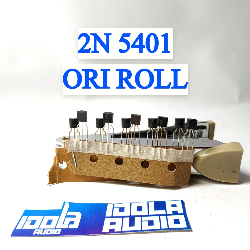 (10 PCS) Transistor 2N 5401 ORI ROLL | TR 2N5401 Asli Roll