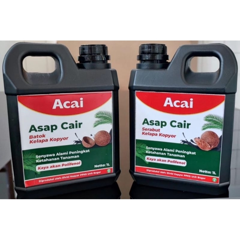 Cuka Kayu Asap Cair / Pupuk / Batok Kelapa Kopyor / Serabut Kelapa Kopyor