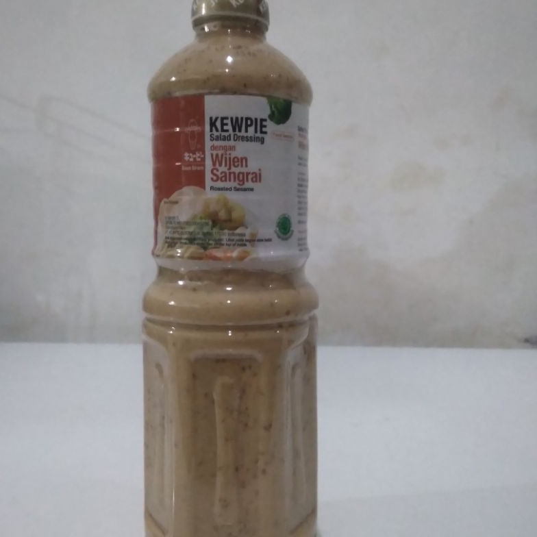 

[☛E1<] Kewpie Salad Dressing Roasted Sesame 1ltr / Saus Wijen Sangrai Big Promo
