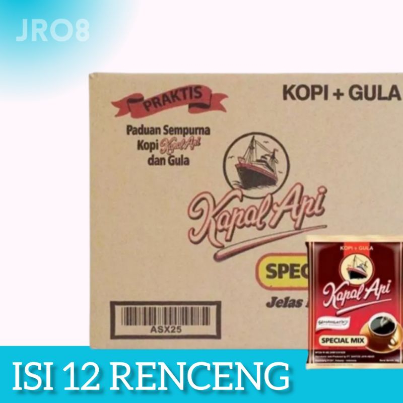 

KAPAL API special mix 1 DUS isi 12 renceng kopi