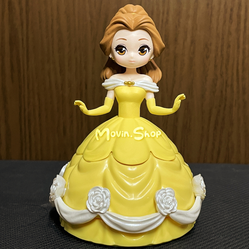 Gacha Figure Gashapon Disney Princess Capchara - Belle (Beauty and The Beast)