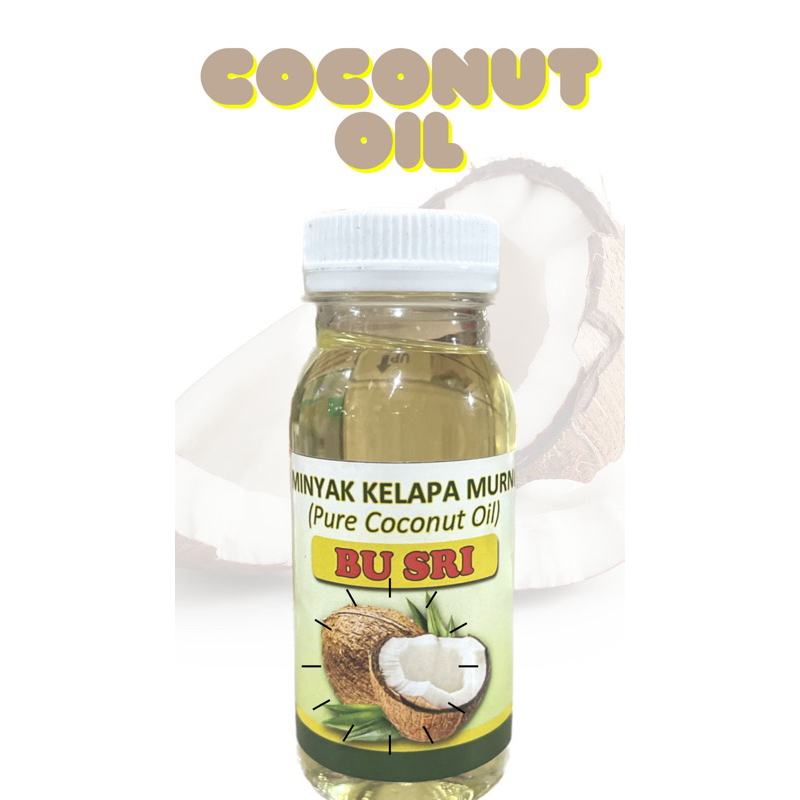 

coconut oil murni Bu Sri 80ml