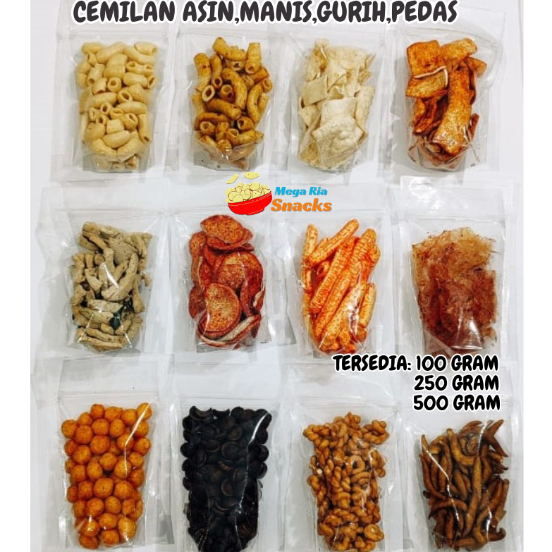 

Snack Cemilan 100gr,250gr,500gr