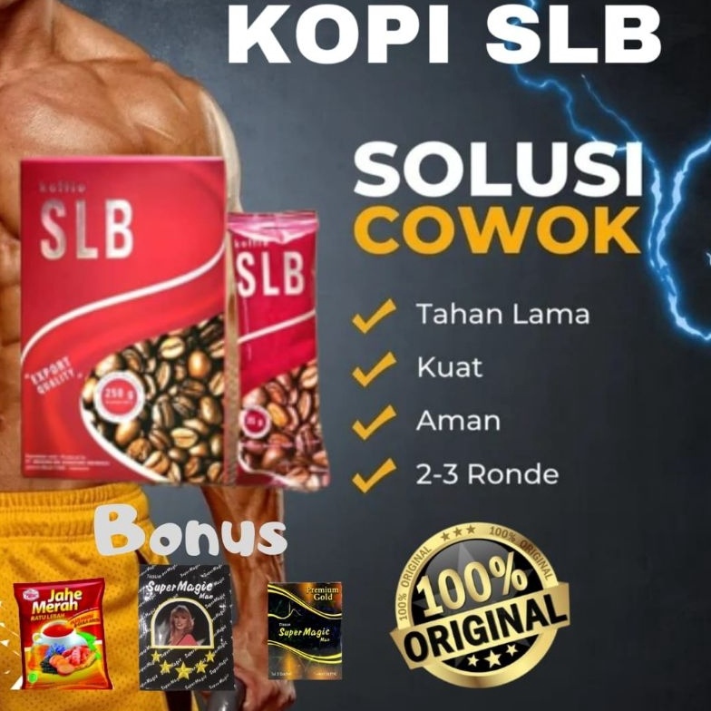 

BLF KOPI SLB ORIGINAL /k0fie herbal kesehatan& penambah stamina pria dewasa/promo pembelian persachet 35