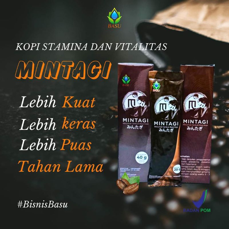 

toko baru ORI ( BPOM ) KOPI MINTAGI, kopi tambah stamina