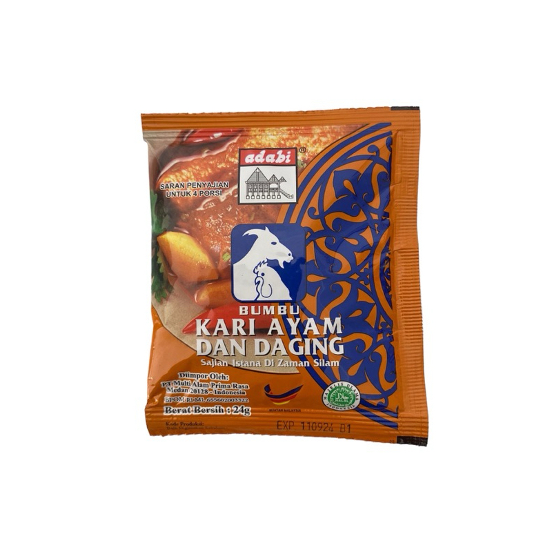 

Adabi Bumbu Kari Ayam dan Daging 24gr