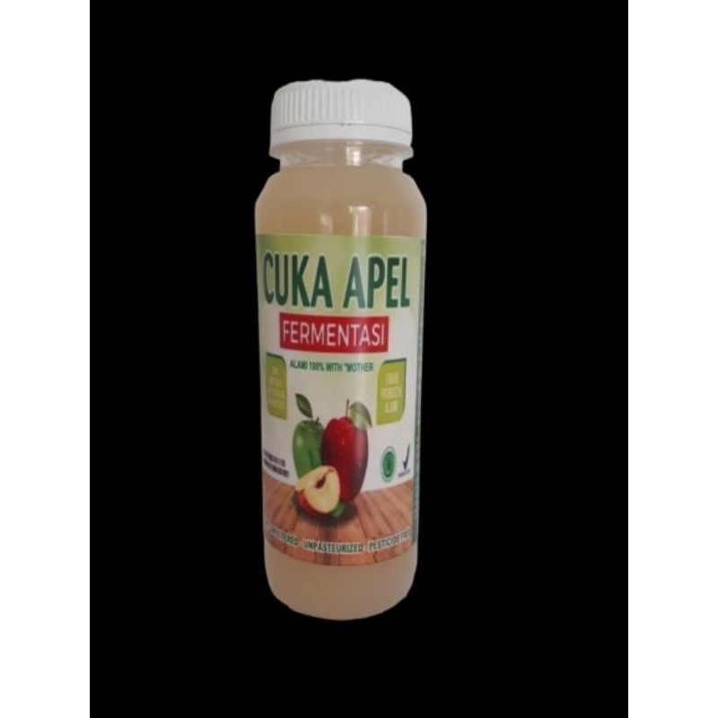 

Cuka Apel murni dari Alam 100% ( isi 250 ml )