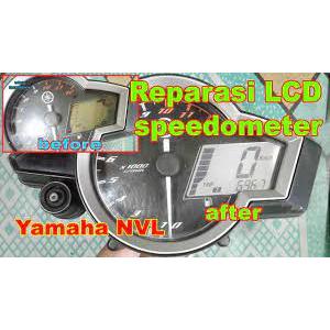polaris Polarizer sunburn positive negative display speedometer Yamaha Vixion NVl