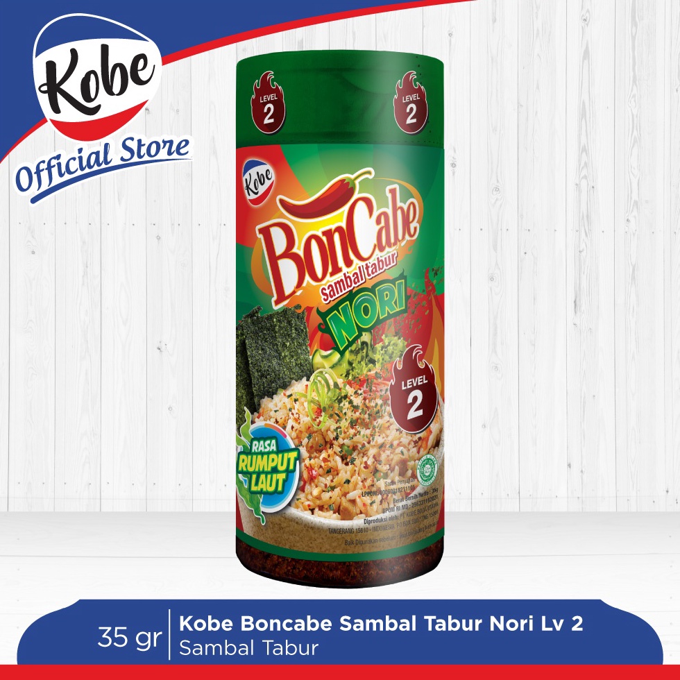 

QLL BonCabe Sambal Tabur Level 2 Rasa Nori Botol 35gr 00lp0