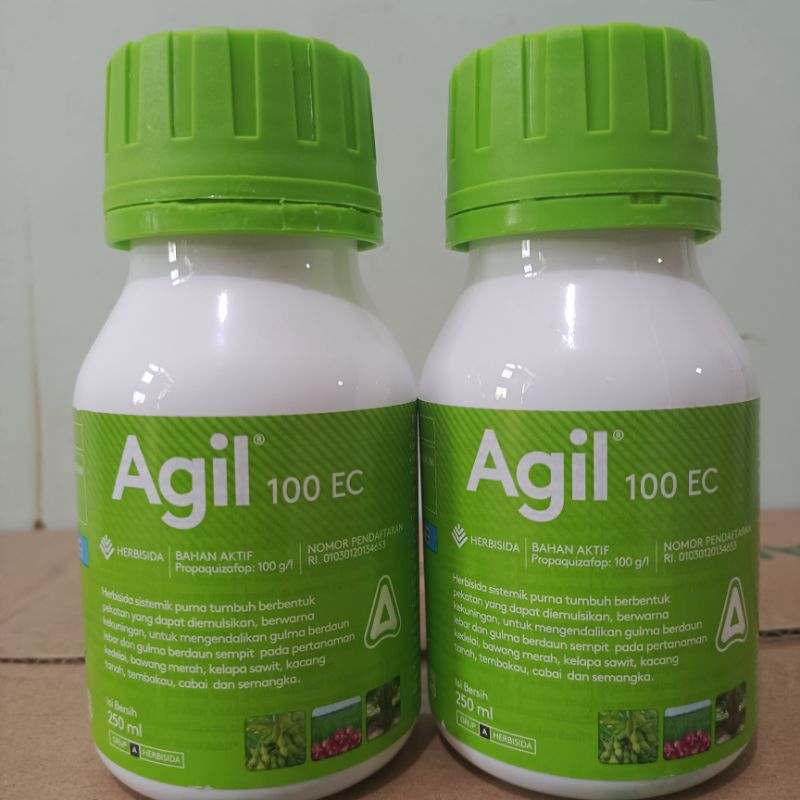 Agil 100 EC 250ml herbisida selektif daun sempit pada tanaman cabai, bawang merah, kedelai, kencur, 