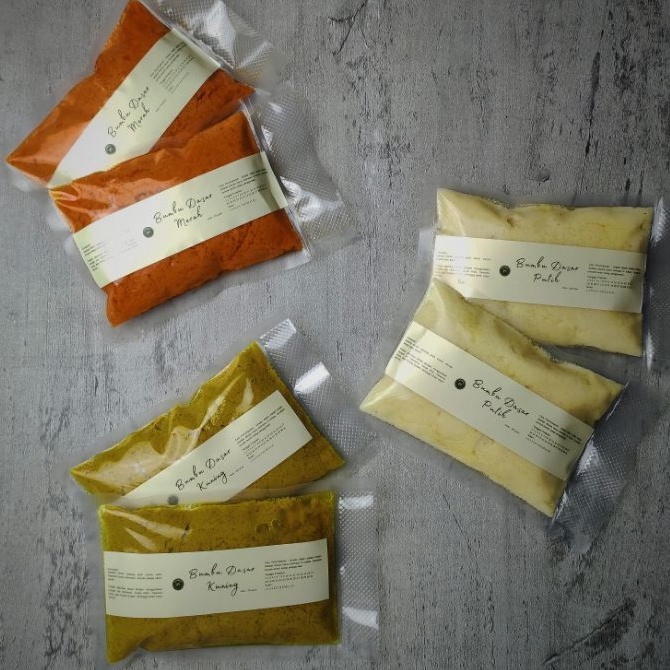 

Harga Termurah➬ SATUMEJA - bumbu dasar putih / kuning / merah / bumbu MPASI [kemasan ekonomis] Ready Stock