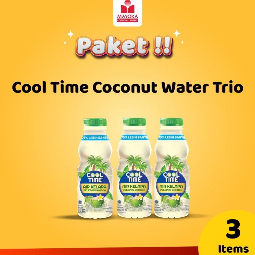 

[Produk 7U38] Cool Time Coconut Water Trio - 350 ml ip0z0