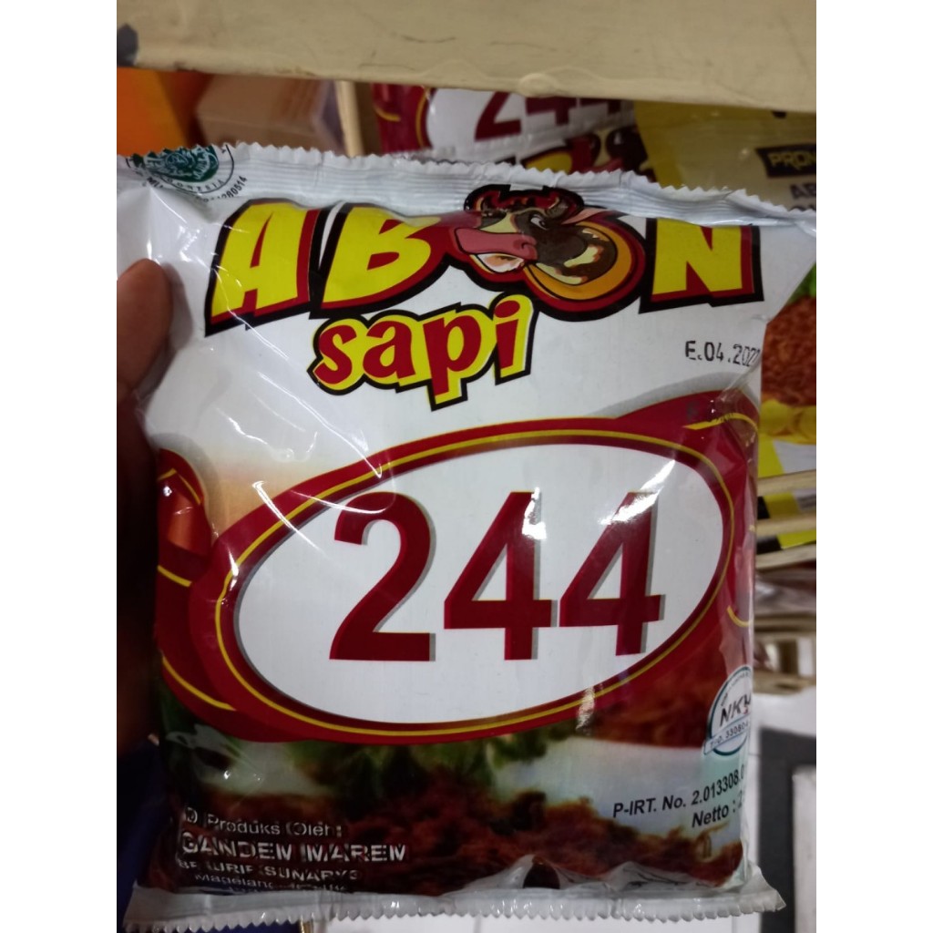 

Abon Sapi Gandem Marem 250gr