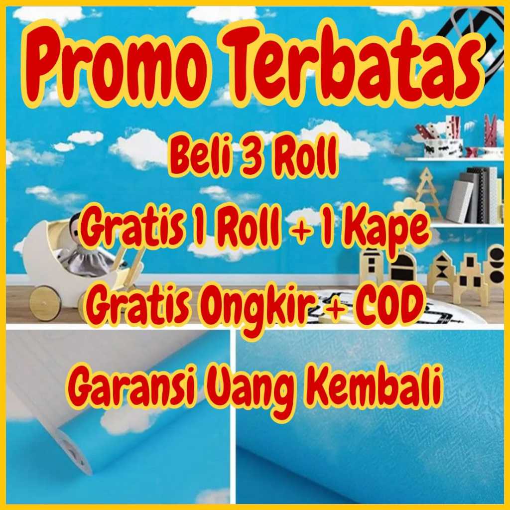 Walpaper dinding kamar aesthetic Wallpaper stiker dinding kamar tidur meja tembok lemari dapur pintu