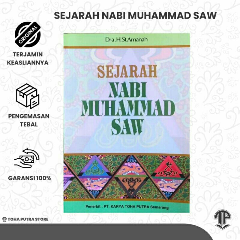 Buku Sejarah Nabi Muhammad Saw ringkas toha putra