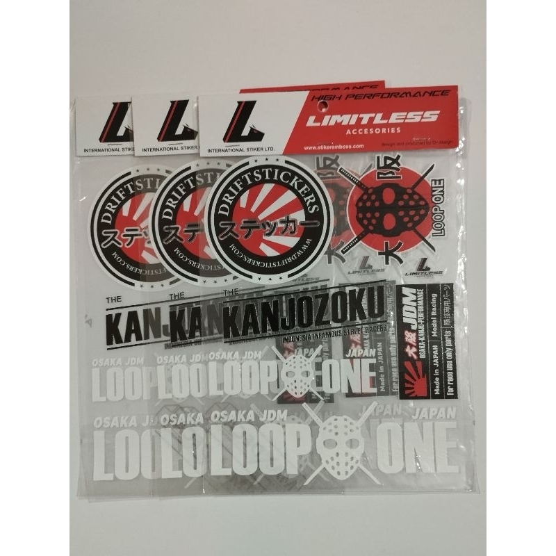 

Stiker super clear konjoku