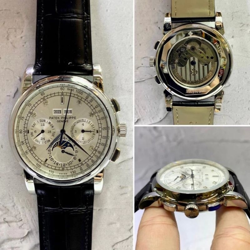 JAM TANGAN PATEK PHILIPPE PRIA JAM TANGAN AUTOMATIC PRIA 45MM