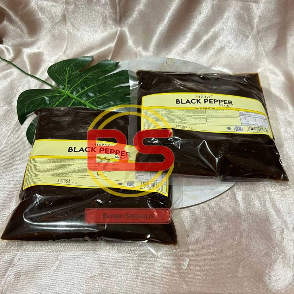 

OMAYO Blackpepper Sauce 500 g Halal - Saus Lada Hitam / Blackpepper