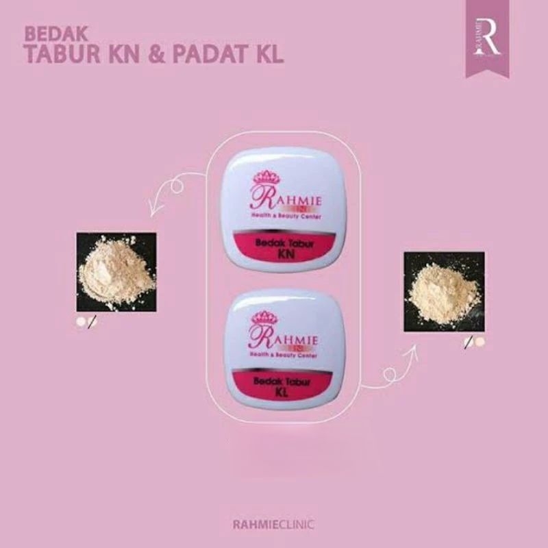 Rahmie Clinic bedak tabur