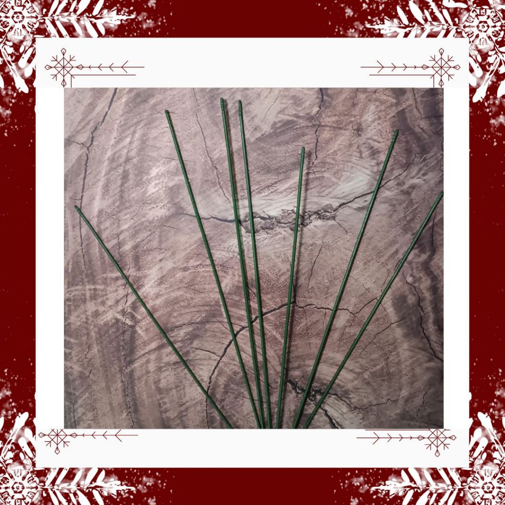 Kawat Bunga Tangkai Bunga Cabang 7 / 1 Lusin